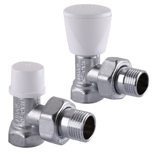 Набір Крани радіаторні кутові ARCO 1/2″ подача + зворотка KC012 KCM17 Набір Крани радіаторні кутові ARCO 1/2″ подача + зворотка KC012 KCM17
