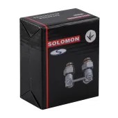 Вузол нижнього підключення панельного радіатора SOLOMON NV 5102 кутовий кульовий 3/4″