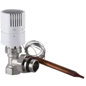 Вузол пiдмiшування з термоголовкою ECO 01A-5 3/4″х3/4″ кутовий