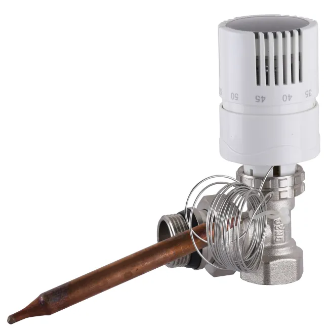 Вузол пiдмiшування з термоголовкою ECO 01A-5 3/4″х3/4″ кутовий 2 Вузол пiдмiшування з термоголовкою ECO 01A-5 3/4″х3/4″ кутовий 2