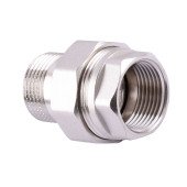 Згінамериканка прямий PROFESSIONAL     3/4″ НІКЕЛЬ QP160