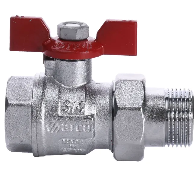 Кран кульовий ARCO 3/4″ SENA 154104 прямий з американкою (754104) Кран кульовий ARCO 3/4″ SENA 154104 прямий з американкою (754104)