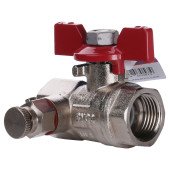 Кран кульовий повнопрохідний ARCO VA30 1/2″ 152203 (752203) з краном Маевського Кран кульовий повнопрохідний ARCO VA30 1/2″ 152203 (752203) з краном Маевського