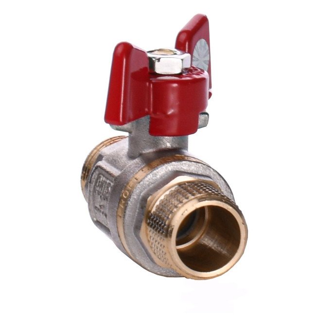 Кран кульовий прямий Q PROFESSIONAL    1/2″ ЗЗ КБ PN40 QP153 2