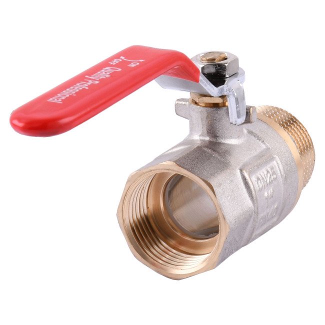 Кран кульовий прямий Q PROFESSIONAL 1″ ЗВ КР PN40 QP152 2