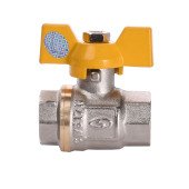 Кран кульовий прямий SOLOMON 1/2″ ВВ ЖБ PN40 B1007 Кран кульовий прямий SOLOMON 1/2″ ВВ ЖБ PN40 B1007