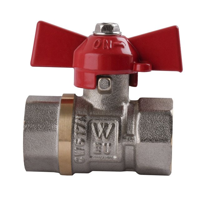 Кран кульовий прямий WATER VALVE 3/4″ ВВ КБ NV-V Q001 2