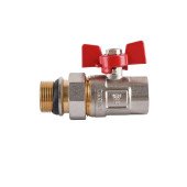 Кран кульовий прямий з американкою WATERVALVE Q003 NV-V343 3/4″ ЗB Кран кульовий прямий з американкою WATERVALVE Q003 NV-V343 3/4″ ЗB
