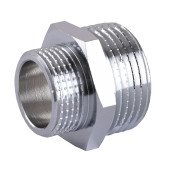 Ніпель SOLOMON 3/4″х1/2″ ЗЗ хром 8208 Ніпель SOLOMON 3/4″х1/2″ ЗЗ хром 8208