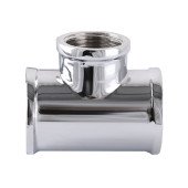 Трійник SOLOMON 1″х3/4″х1″ ВВВ хром 8202 Трійник SOLOMON 1″х3/4″х1″ ВВВ хром 8202