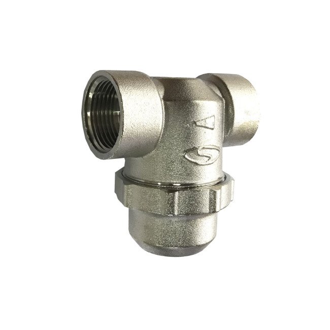 Фільтр грубого очищення SOLOMON 1/2″ ВВ нікель з відстійником (8014) TD1052 2