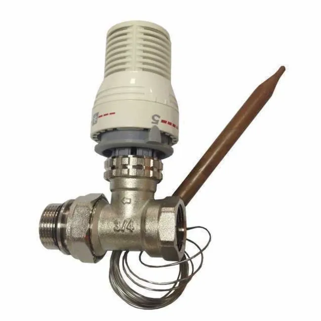 Вузол пiдмiшування з термоголовкою ECO 01A-3 3/4″х3/4″ прямий Вузол пiдмiшування з термоголовкою ECO 01A-3 3/4″х3/4″ прямий