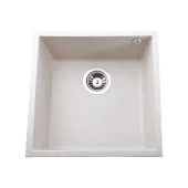 Гранітна мийка Globus Lux AMMER пiдстiльна, пiщаний 440 х 440 мм -- А0004