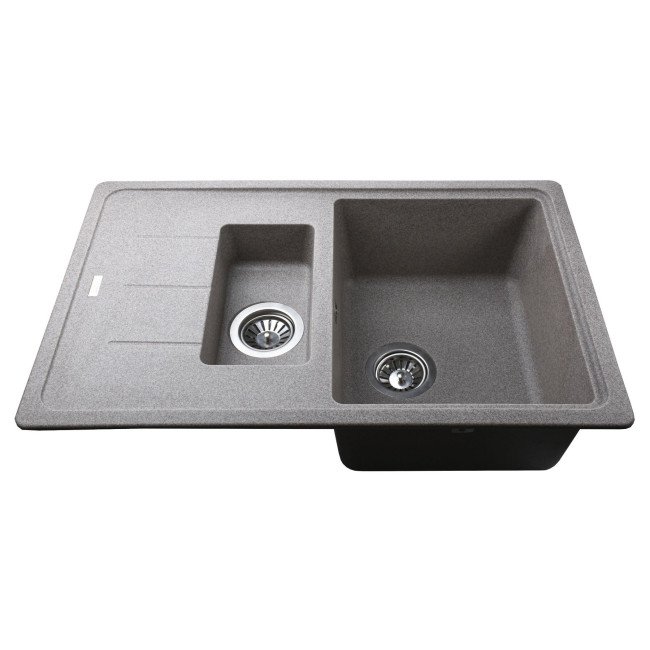 Гранітна мийка Globus Lux IZEO мокко 780х500мм 2