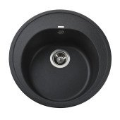 Гранітна мийка Globus Lux MARTIN графіт 510мм-А0001 Гранітна мийка Globus Lux MARTIN графіт 510мм-А0001