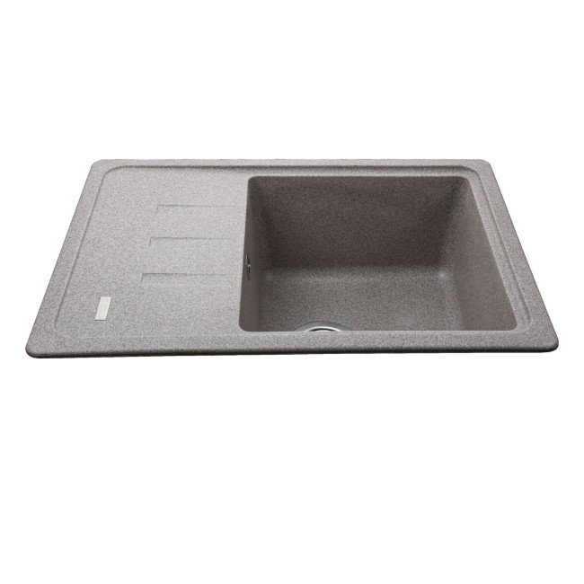 Гранітна мийка Globus Lux MONO мокко 620х435мм 2