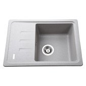 Гранітна мийка Globus Lux MONO сірий камiнь 620x435мм-А0005 Гранітна мийка Globus Lux MONO сірий камiнь 620x435мм-А0005