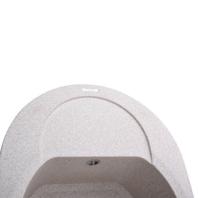 Гранітна мийка Globus Lux MORAINE мигдаль 600х470мм-А0008 Гранітна мийка Globus Lux MORAINE мигдаль 600х470мм-А0008