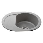 Гранітна мийка Globus Lux MORAINE сiрий камiнь 600x470мм-А0005 Гранітна мийка Globus Lux MORAINE сiрий камiнь 600x470мм-А0005