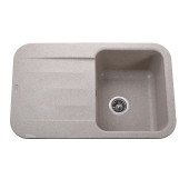 Гранітна мийка Globus Lux OBER мигдаль 780х500мм-А0002 Гранітна мийка Globus Lux OBER мигдаль 780х500мм-А0002
