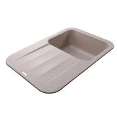 Гранітна мийка Globus Lux OBER мигдаль 780х500мм-А0002 Гранітна мийка Globus Lux OBER мигдаль 780х500мм-А0002