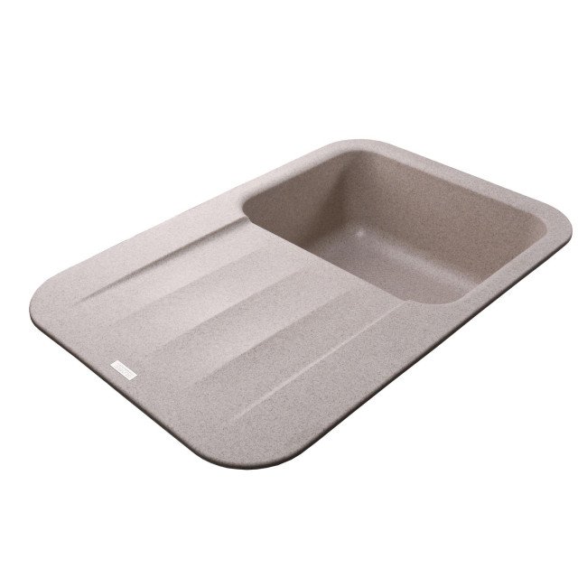 Гранітна мийка Globus Lux OBER мигдаль 780х500мм-А0002 Гранітна мийка Globus Lux OBER мигдаль 780х500мм-А0002