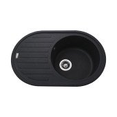 Гранітна мийка Globus Lux OHARA графіт 770х500мм-А0001 Гранітна мийка Globus Lux OHARA графіт 770х500мм-А0001