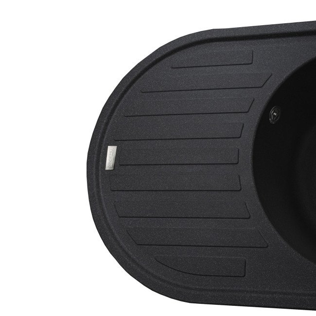 Гранітна мийка Globus Lux OHARA графіт 770х500мм-А0001 Гранітна мийка Globus Lux OHARA графіт 770х500мм-А0001