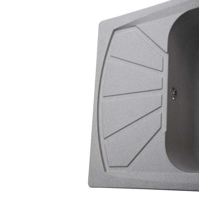 Гранітна мийка Globus Lux TANA сірий камiнь 610х500мм-А0005 Гранітна мийка Globus Lux TANA сірий камiнь 610х500мм-А0005