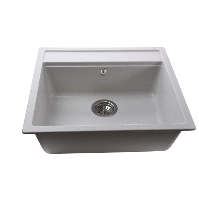 Гранітна мийка Globus Lux VOLTA перлина 570х510мм Гранітна мийка Globus Lux VOLTA перлина 570х510мм