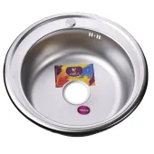 Мийка кухонна врiзна кругла 510х180 Satin MR 510 E Mira