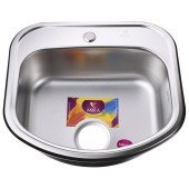 Мийка кухонна врiзна прямокутна 490x460х180 Satin MR 4946 E Mira Мийка кухонна врiзна прямокутна 490x460х180 Satin MR 4946 E Mira