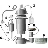 Насос дренажний VOLKS pumpe QDX6-12 1,1кВт
