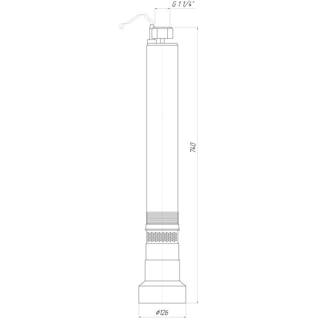 Насос колодязний OPTIMA OP 5,1 - 56/7 0,8кВт