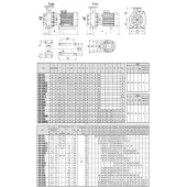 Насос моноблочний IR 40-125С 1,5 кВт SAER (35 м3/год, 18,5 м)