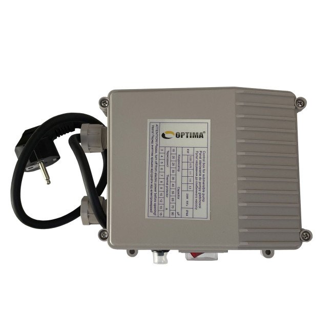 Насос свердловинний з підв, стійк, до піску 3″ OPTIMA  3SDm1,8/11 0,25 кВт 45м + пульт+кабель25м NEW