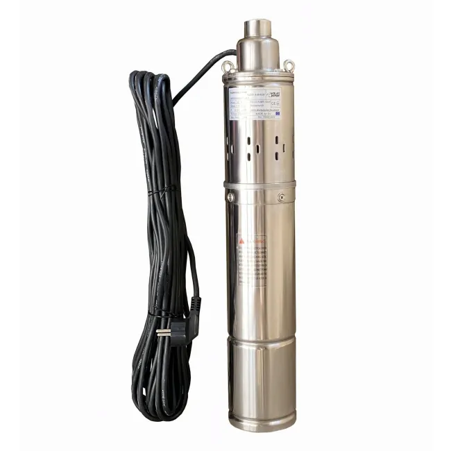 Насос свердловинний шнековий VOLKS pumpe 4QGD 1,8-50-0,5кВт 4 дюйми +кабель 15м Насос свердловинний шнековий VOLKS pumpe 4QGD 1,8-50-0,5кВт 4 дюйми +кабель 15м