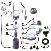 Насос фекальний з ріжучим механізмом Optima V1800 DF 1,8кВт Насос фекальний з ріжучим механізмом Optima V1800 DF 1,8кВт