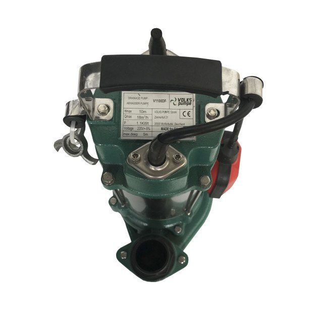 Насос фекальний з ріжучим механізмом VOLKS V1100 DF 1,1 кВт Насос фекальний з ріжучим механізмом VOLKS V1100 DF 1,1 кВт