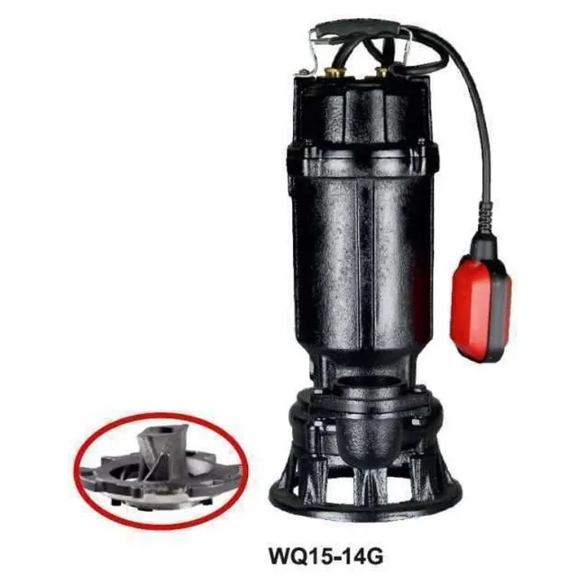 Насос фекальний з ріжучим механізмом VOLKS WQ15-14G 1,5кВт 2 Насос фекальний з ріжучим механізмом VOLKS WQ15-14G 1,5кВт 2