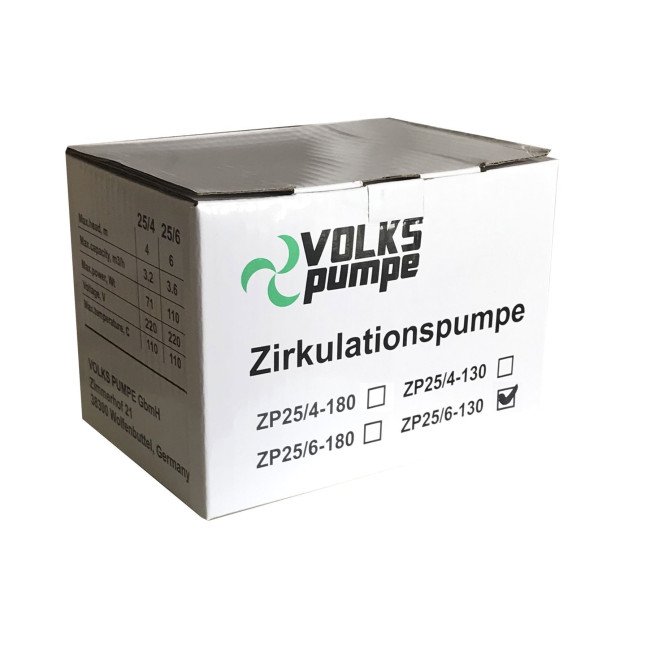 Насос циркуляційний VOLKS pumpe ZP25/6 130мм + гайки Насос циркуляційний VOLKS pumpe ZP25/6 130мм + гайки