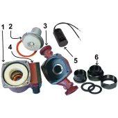 Насос циркуляційний VOLKS pumpe  ZP25/6 130мм + гайки