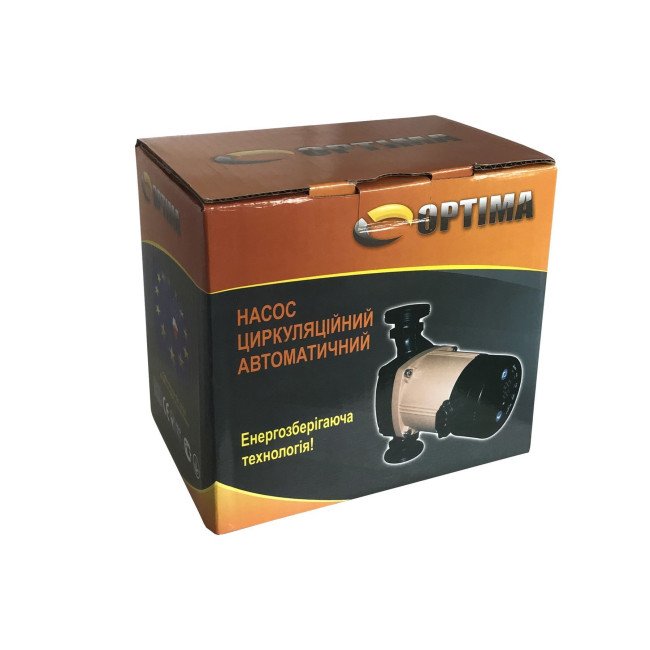 Насос циркуляційний енергоощадний Optima OP25-40AUTO 180мм + гайки Насос циркуляційний енергоощадний Optima OP25-40AUTO 180мм + гайки