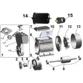 Насосна станція VOLKS pumpe  WZ370 0,37кВт бак 2л