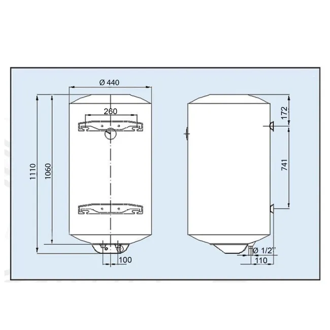 Водонагрівач LEOV LV 120 l (V 120 l)