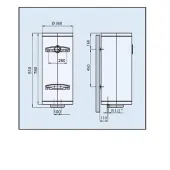 Водонагрівач LEOV LV Slim 50 l (50L Slim )