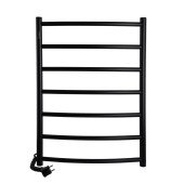 Рушникосушарка UNIO LD EL 700-500-7 BLK Драбинка Дуга електро чорна Рушникосушарка UNIO LD EL 700-500-7 BLK Драбинка Дуга електро чорна