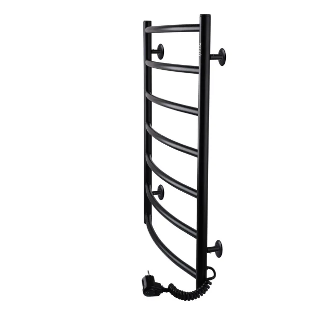 Рушникосушарка UNIO LD ER 700-500-7 BLK Драбинка Дуга електро чорна 2 Рушникосушарка UNIO LD ER 700-500-7 BLK Драбинка Дуга електро чорна 2