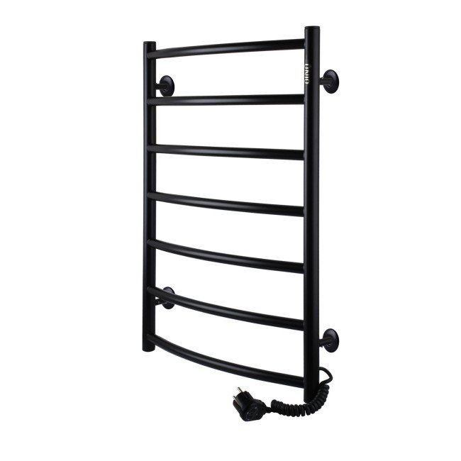 Рушникосушарка UNIO LD ER 700-500-7 BLK Драбинка Дуга електро чорна Рушникосушарка UNIO LD ER 700-500-7 BLK Драбинка Дуга електро чорна