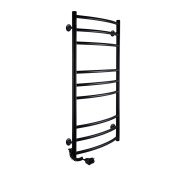 Рушникосушарка UNIO LDE EL 1000-500-9 BLK Драбинка Дуга Еліт електро чорна